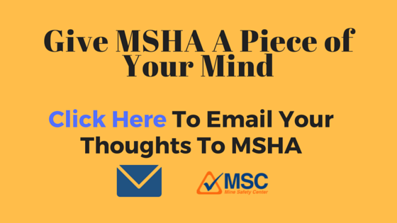 Copy of Pressed For Time Email MSHA comment
