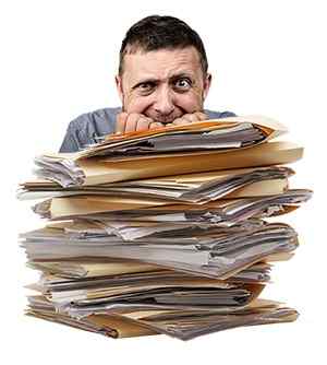 MSHA workplace inspection form pile up