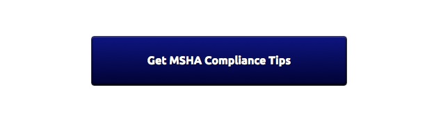 MSHA Safety Enforcement Compliance Tips Button