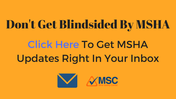 MSHA fines - Don't Get Blindsided By MSHA