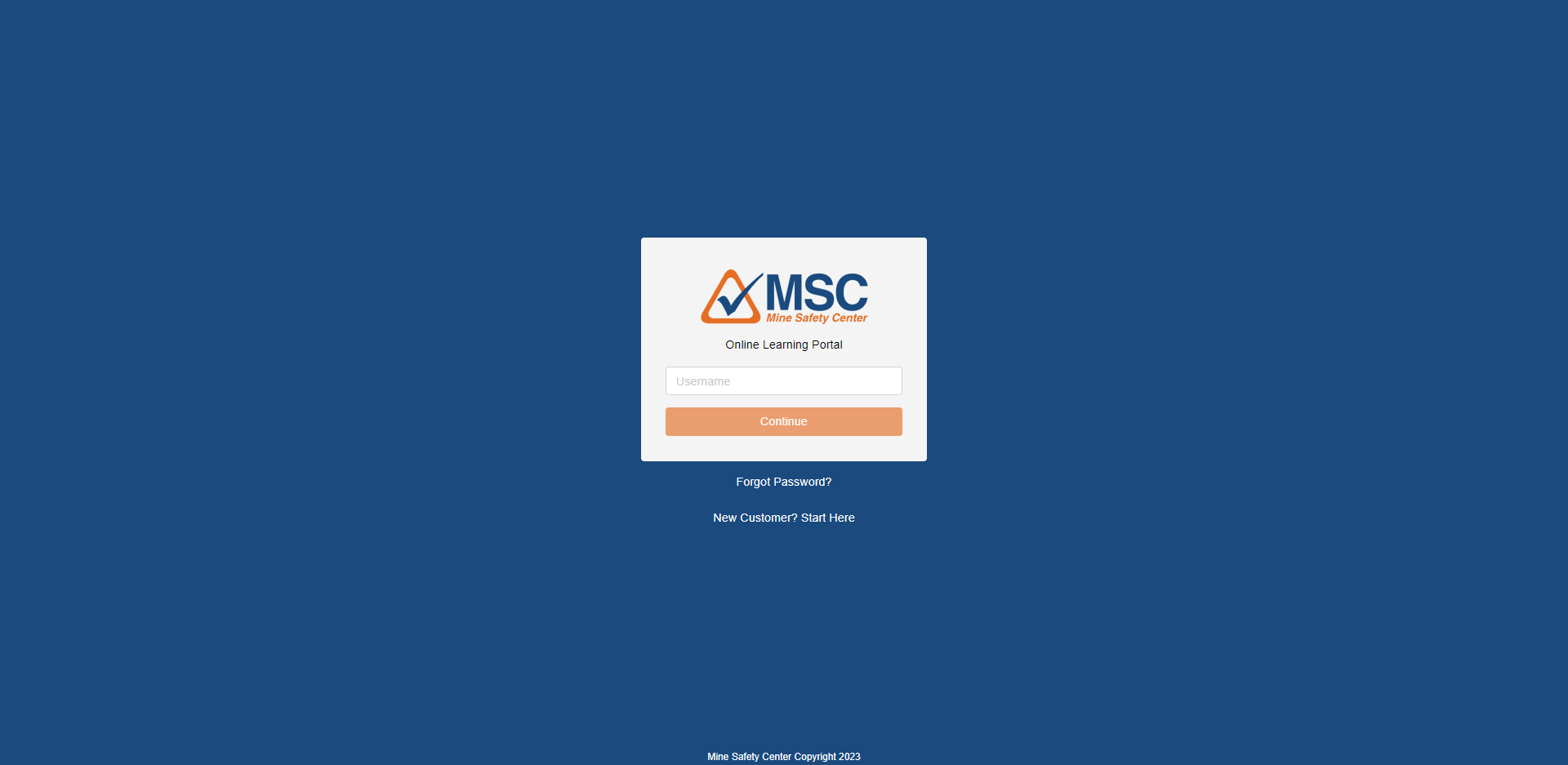 Login Page